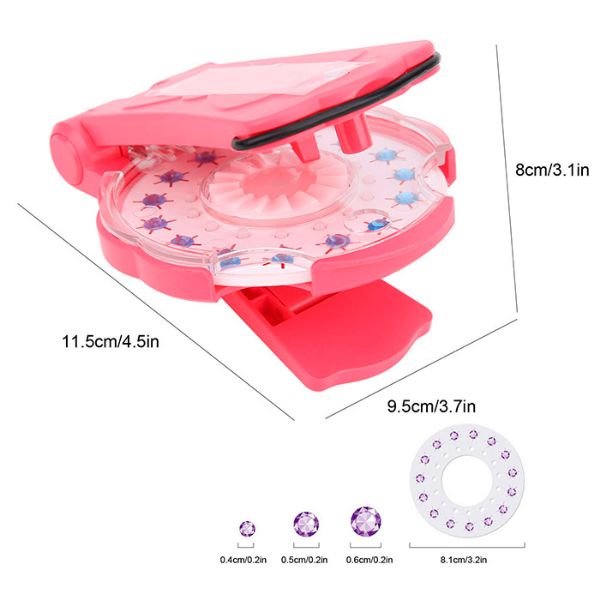 PerlenhaarApplikator mit 12x Perlen GEMPOP Superzebra.at