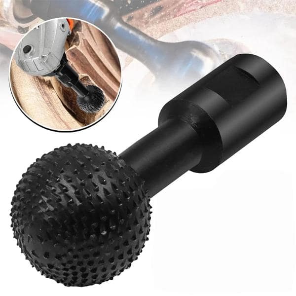 Produktbild von Rotierender Fräskopf Für Winkelschleifer – Zum Entgraten & Nutenfräsen, 6/10/15 Mm, Für Metall & Marmor