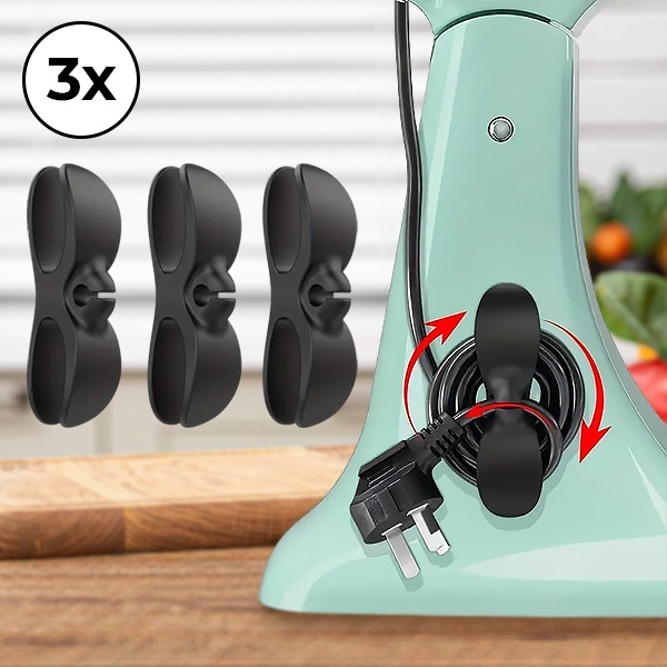 Magnetische Kabelhalter – 6 Stück, Selbstklebend Für Schreibtisch & Wand
