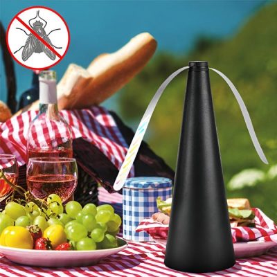 Fliegenabwehr-Ventilator – keine Chemikalien, keine Sprays, hält Fliegen von Lebensmitteln und Tischen fern | FLYBEGONE