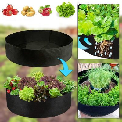 Hochbeet aus Stoff - 90 x 30 cm, atmungsaktiver Filz | PLANTIE